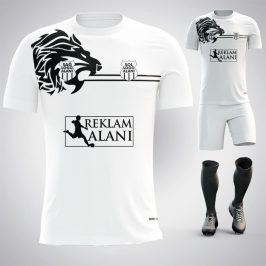 Aslan Siyah Dijital Halı Saha Forma