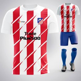 Atletico Madrid Kırmızı Dijital Halı Saha Forma