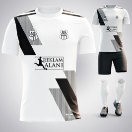 2020 City Siyah Beyaz Halı Saha Forma