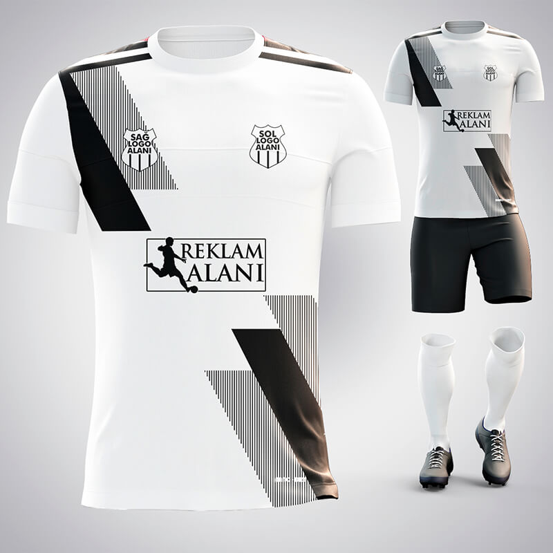 2020 City Siyah Beyaz Halı Saha Forma 2020 City Siyah Beyaz Halı Saha Forma