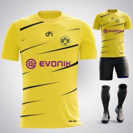 Borussia-Dortmunt Away Dijital Halı Saha Forma