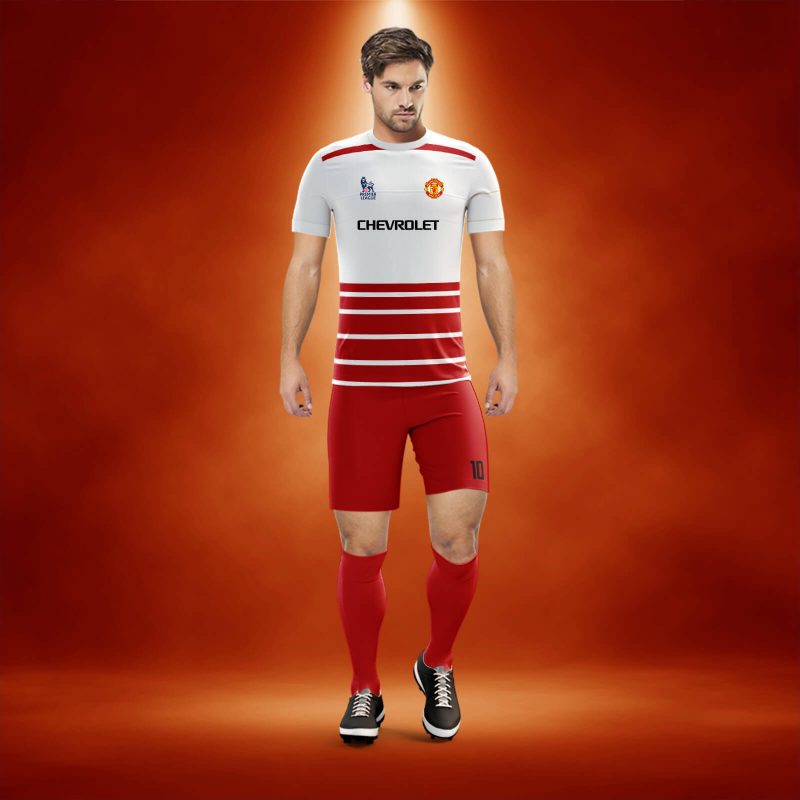 Real Beyaz-Kırmızı Dijital Halı Saha Forma 1 Real Beyaz-Kırmızı Dijital Halı Saha Forma