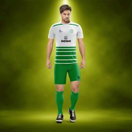 Real Beyaz-Yeşil Dijital Halı Saha Forma