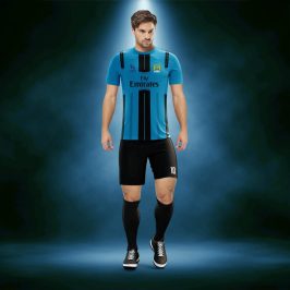 BVB Turkuaz-Siyah Dijital Halı Saha Forma