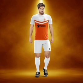 Victory Turuncu-Beyaz Dijital Halı Saha Forma
