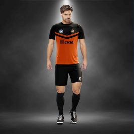 Victory Turuncu-Siyah Dijital Halı Saha Forma