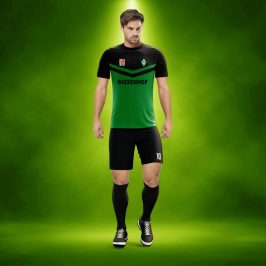 Victory Yeşil-Siyah Dijital Halı Saha Forma