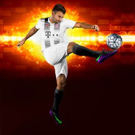 Bayern Munih Siyah Dijital Halı Saha Forma