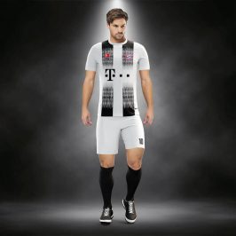 Bayern Munih Siyah Dijital Halı Saha Forma