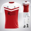 Victory Beyaz-Kırmızı Dijital Halı Saha Forma