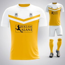 Victory Sarı-Beyaz Dijital Halı Saha Forma