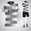 Juve Siyah-Beyaz Dijital Halı Saha Forma