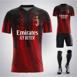 Milan Away Halı Saha Forma