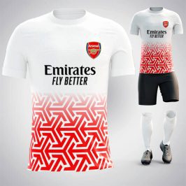 Arsenal White 2024 - 2025 Halı Saha Forma